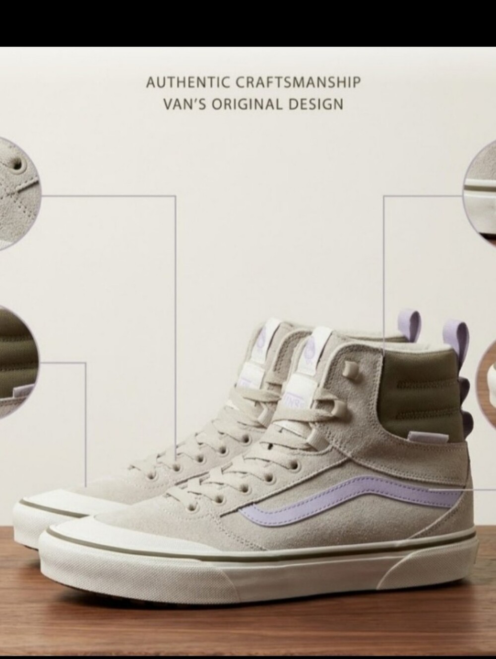 NEW! Vans womens High-Top Skate Sneakers sz 10 NWT